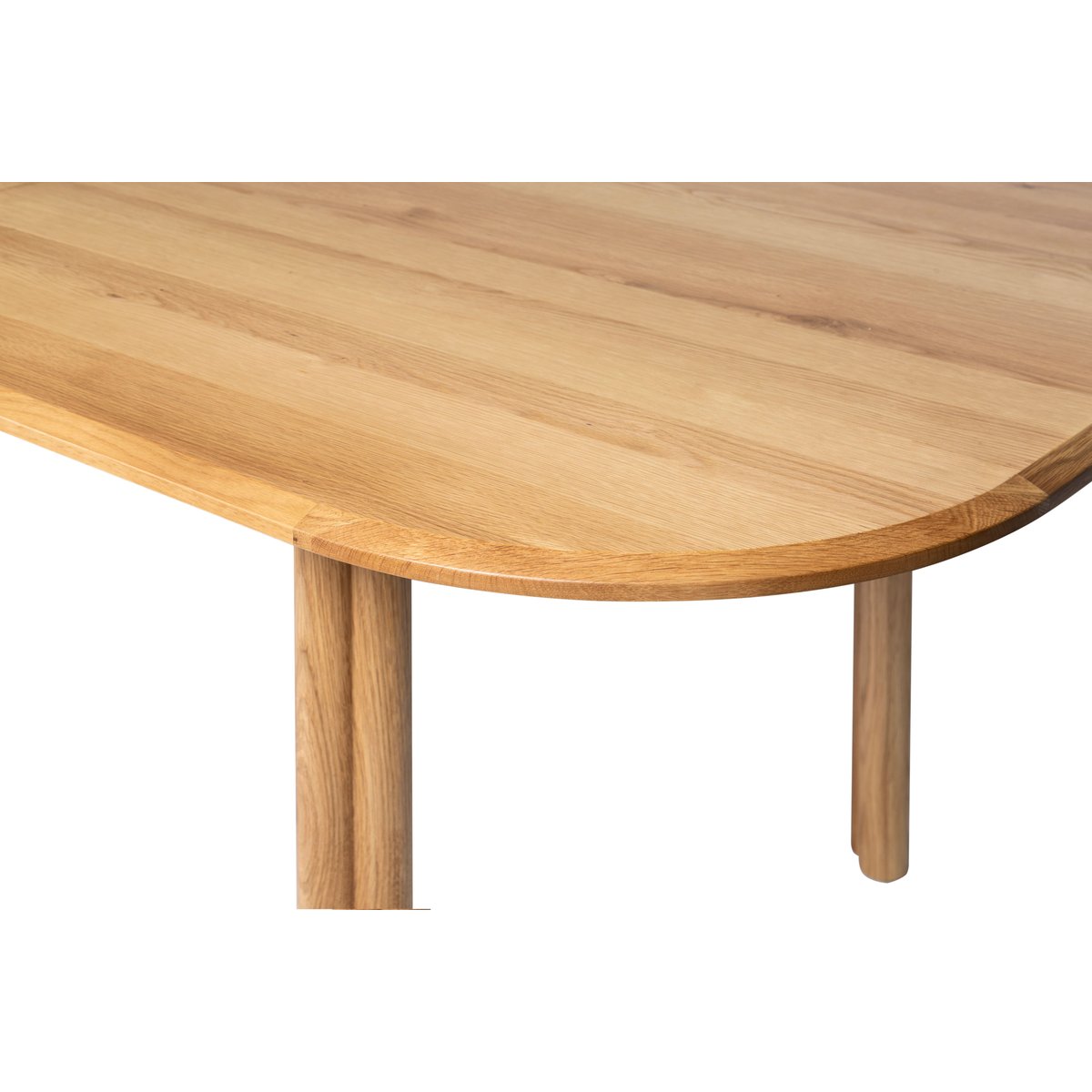 Table repas 200cm avec allonge chêne naturel, ZAGO
