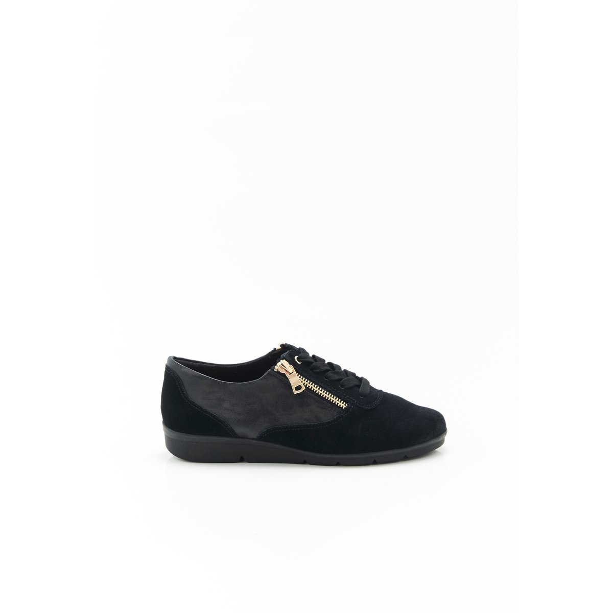 Derbies Amortyl à double glissière noir, DAMART
