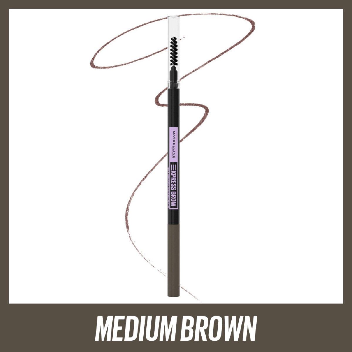 Crayon à Sourcils Brow Ultra Slim medium  brown, MAYBELLINE NEW YORK