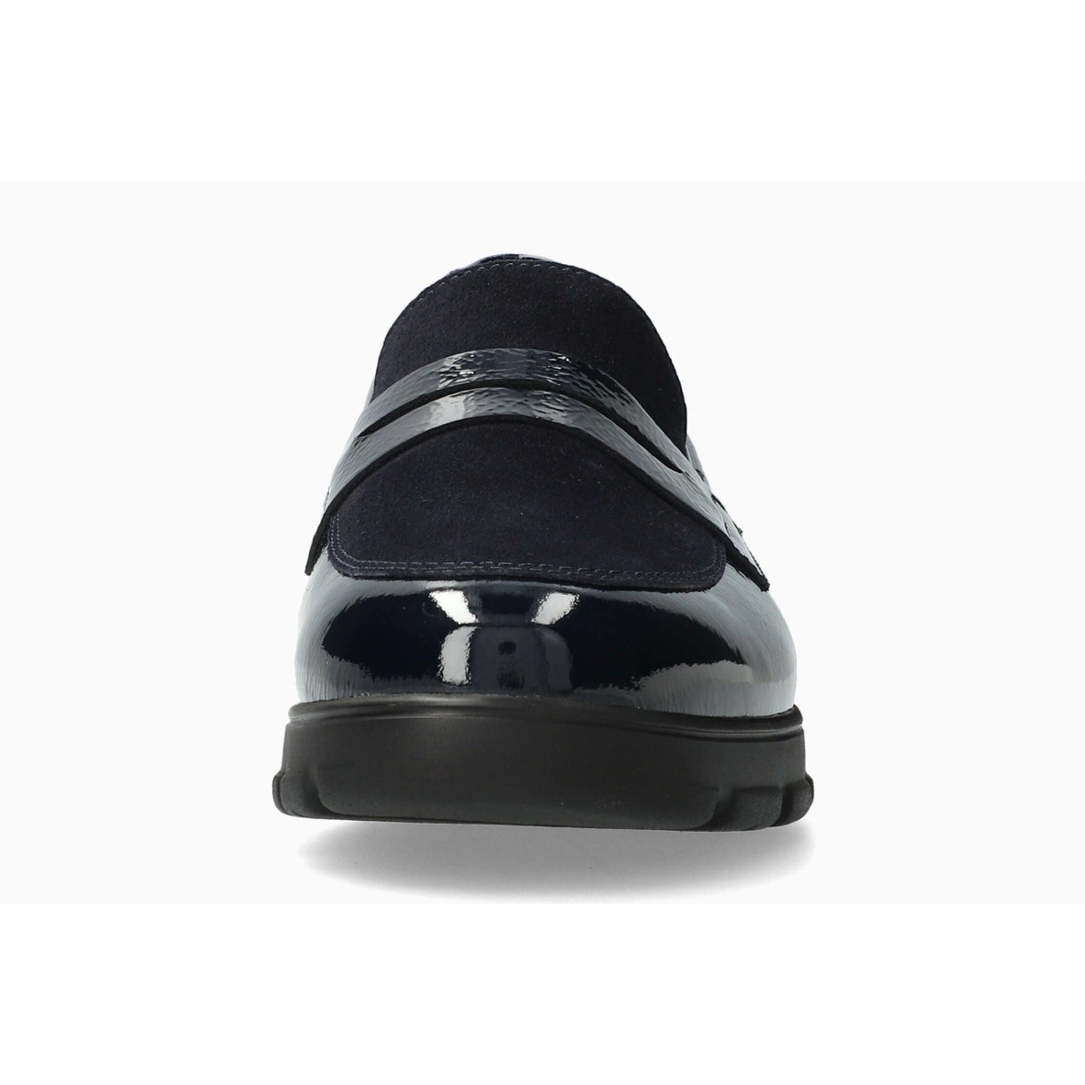 Mocassins en cuir CARIMA bleu 514, MEPHISTO