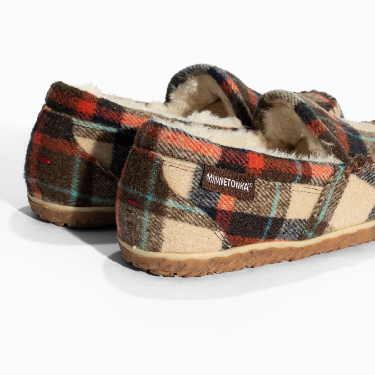 Mocassins Tempe marron, MINNETONKA