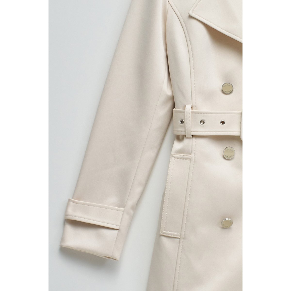 TRENCH COAT SATINÉE beige, SALSA JEANS