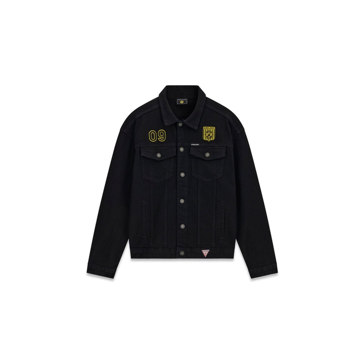 Veste En Denim Gj X Bvb noir, GUESS JEANS