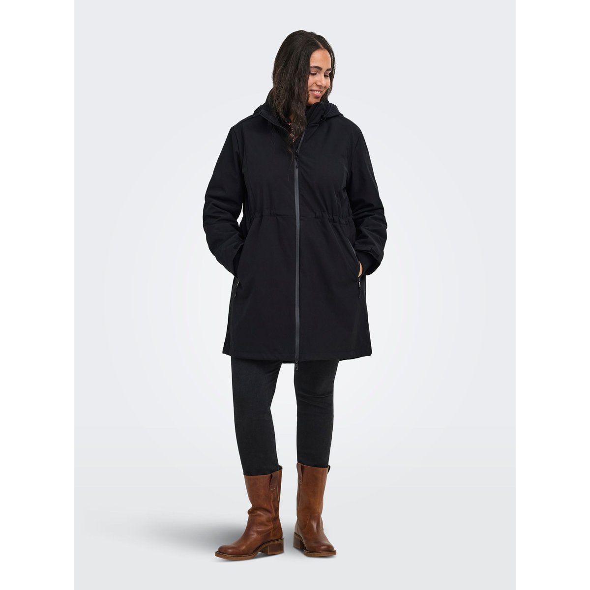 Manteau Softshell black, ONLY CARMAKOMA