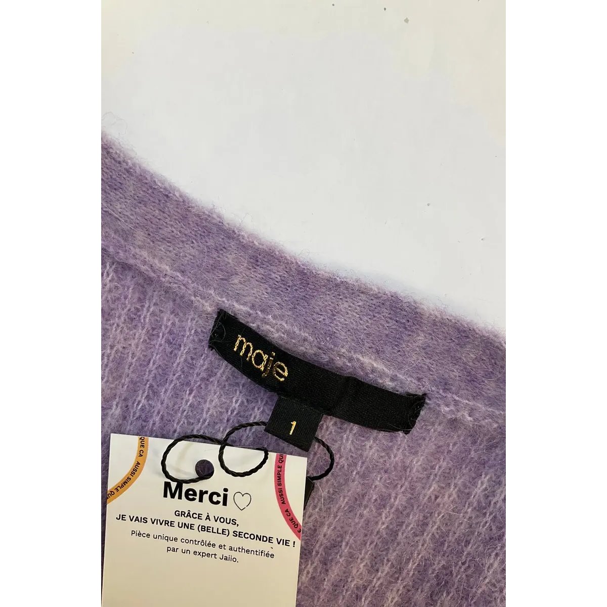 Cardigan - Très Bon État violet, MAJE