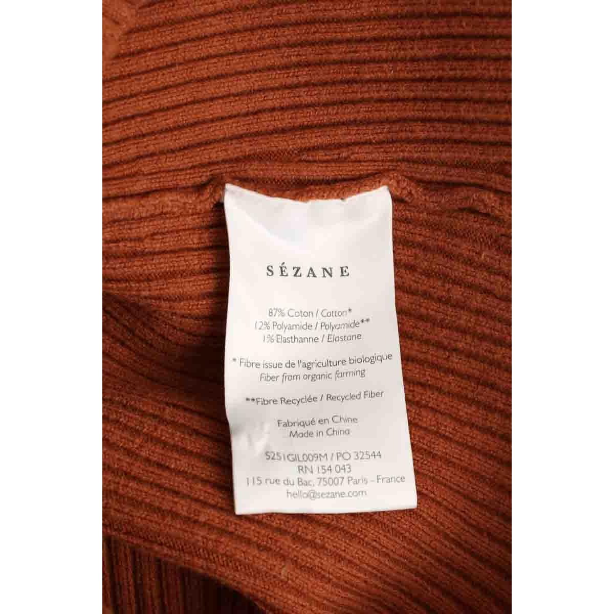 Cardigan - Très Bon État marron, SEZANE