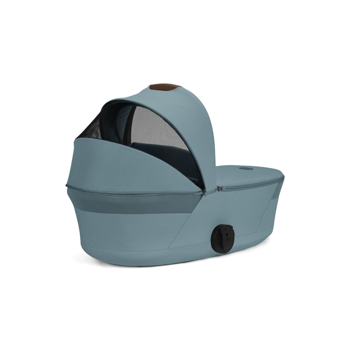 Poussette duo tout terrain Balios S Lux 4 avec nacelle pliable bleu stormy blue, CYBEX