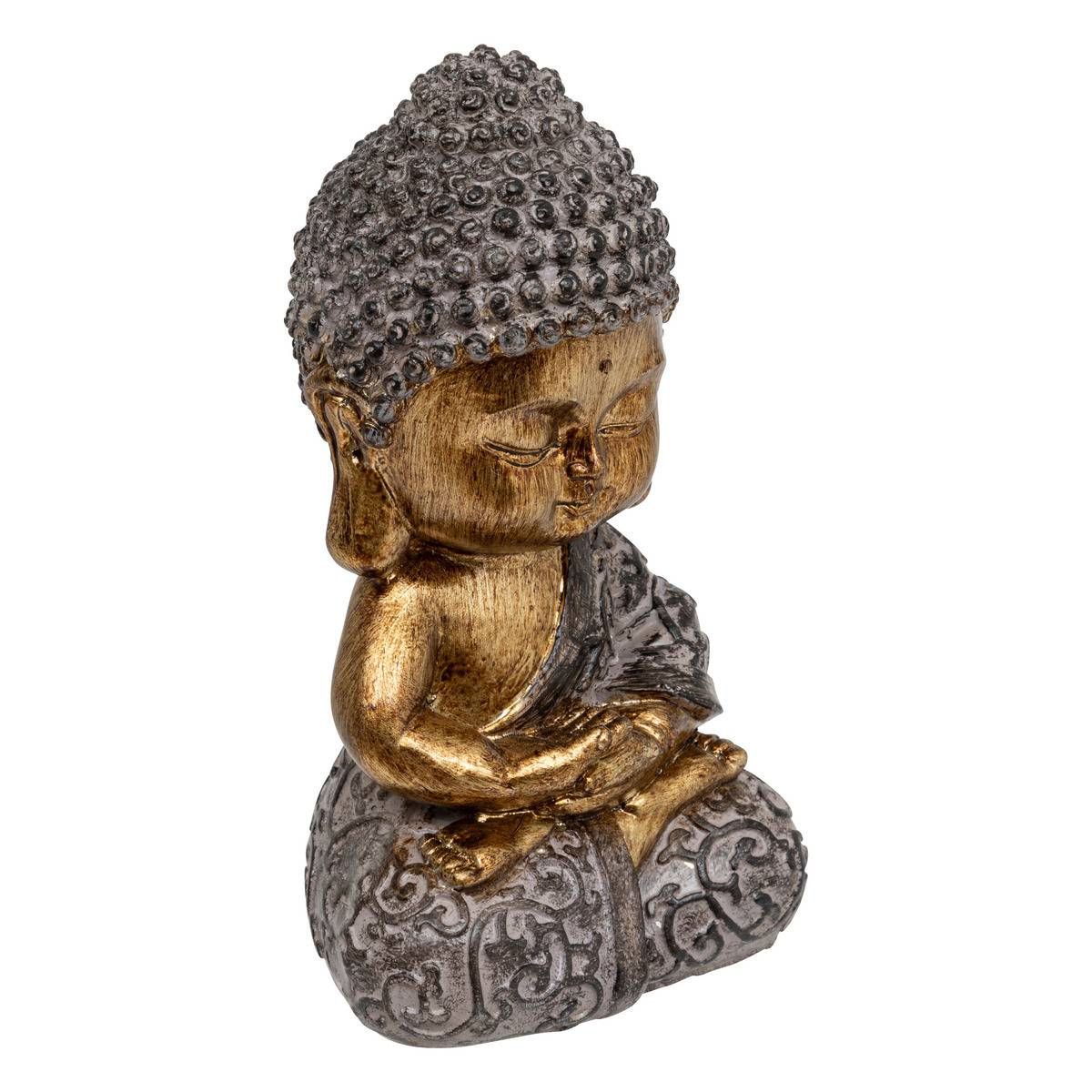Statuette BOUDDHA noir, ATMOSPHERA