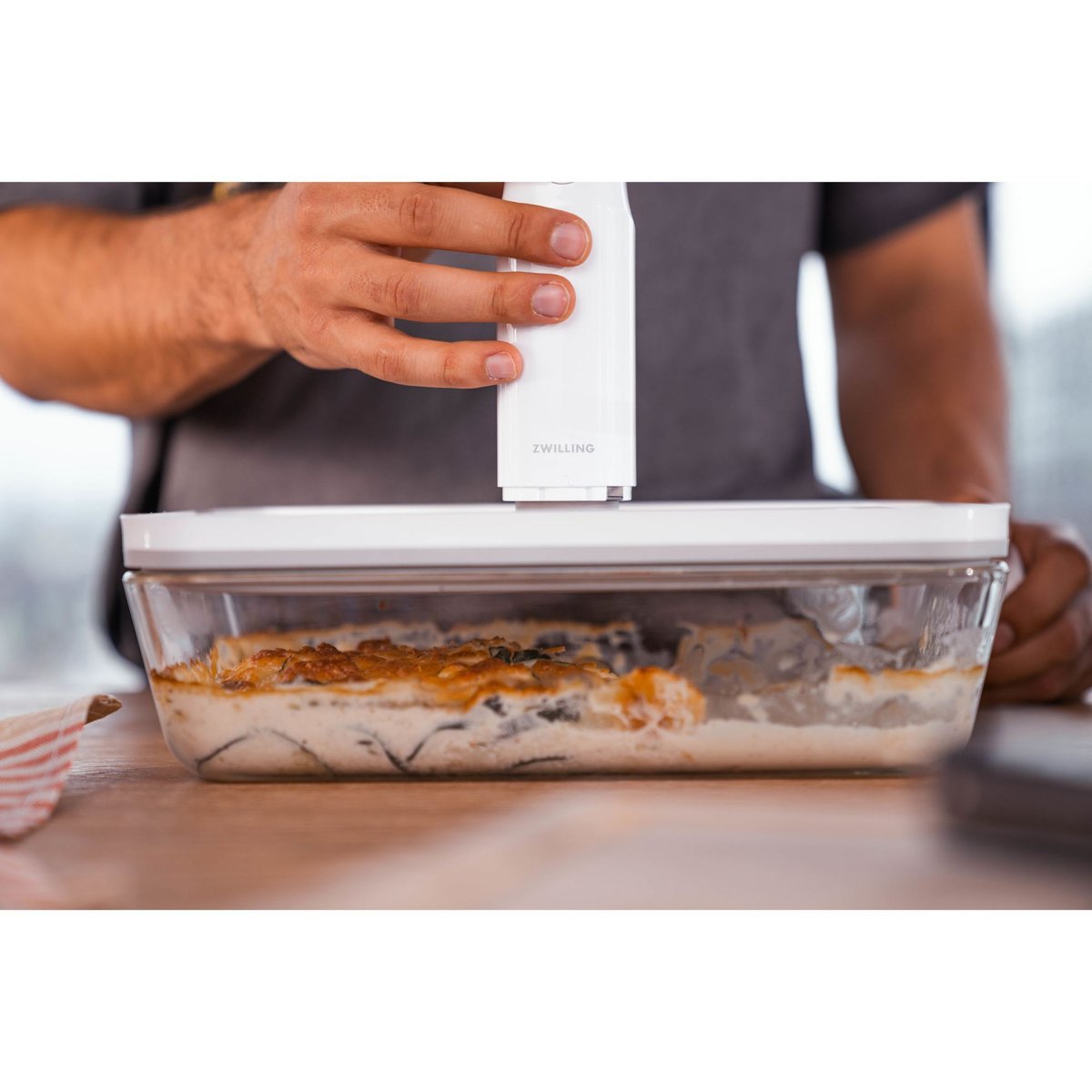 Set de boîtes sous vide 3pcs- verre - rectangulaire FRESH & SAVE transparent, ZWILLING