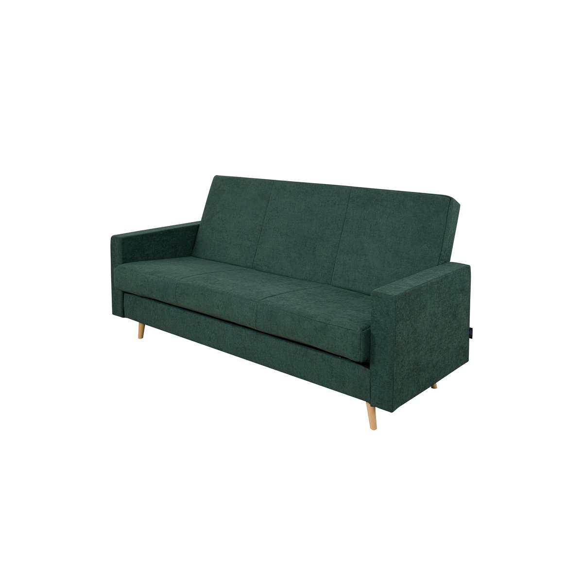 Canapé Clic Clac Premier Cru Rain Forest, couchage directe 190 x 120 vert, RELAXIMA