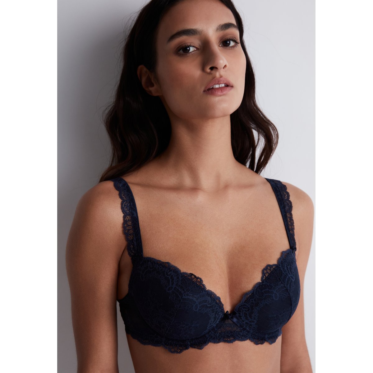 Soutien-gorge Push-up coques Danse des Sens bleu, AUBADE