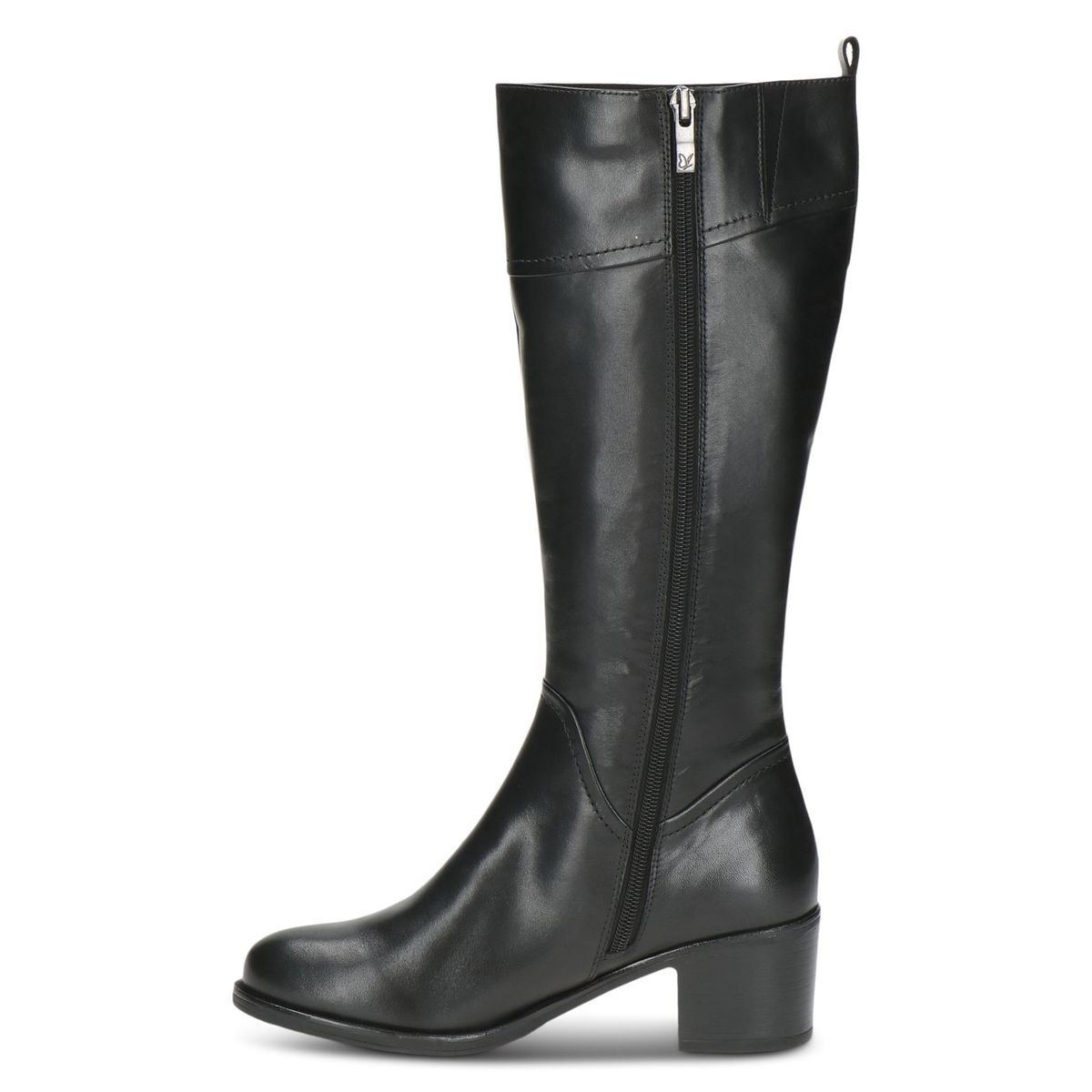 Bottes en cuir noir nappa, CAPRICE