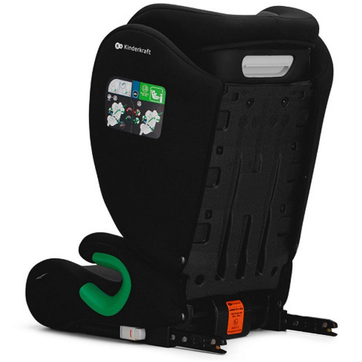 Siège auto Junior Fix 2 Plus i-Size noir, KINDERKRAFT