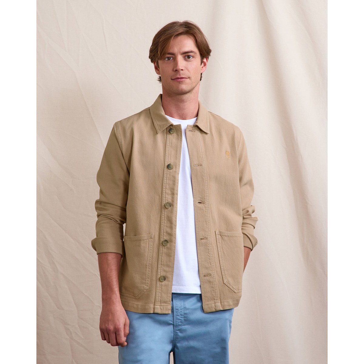 Veste LIFFRE taupe, FAGUO