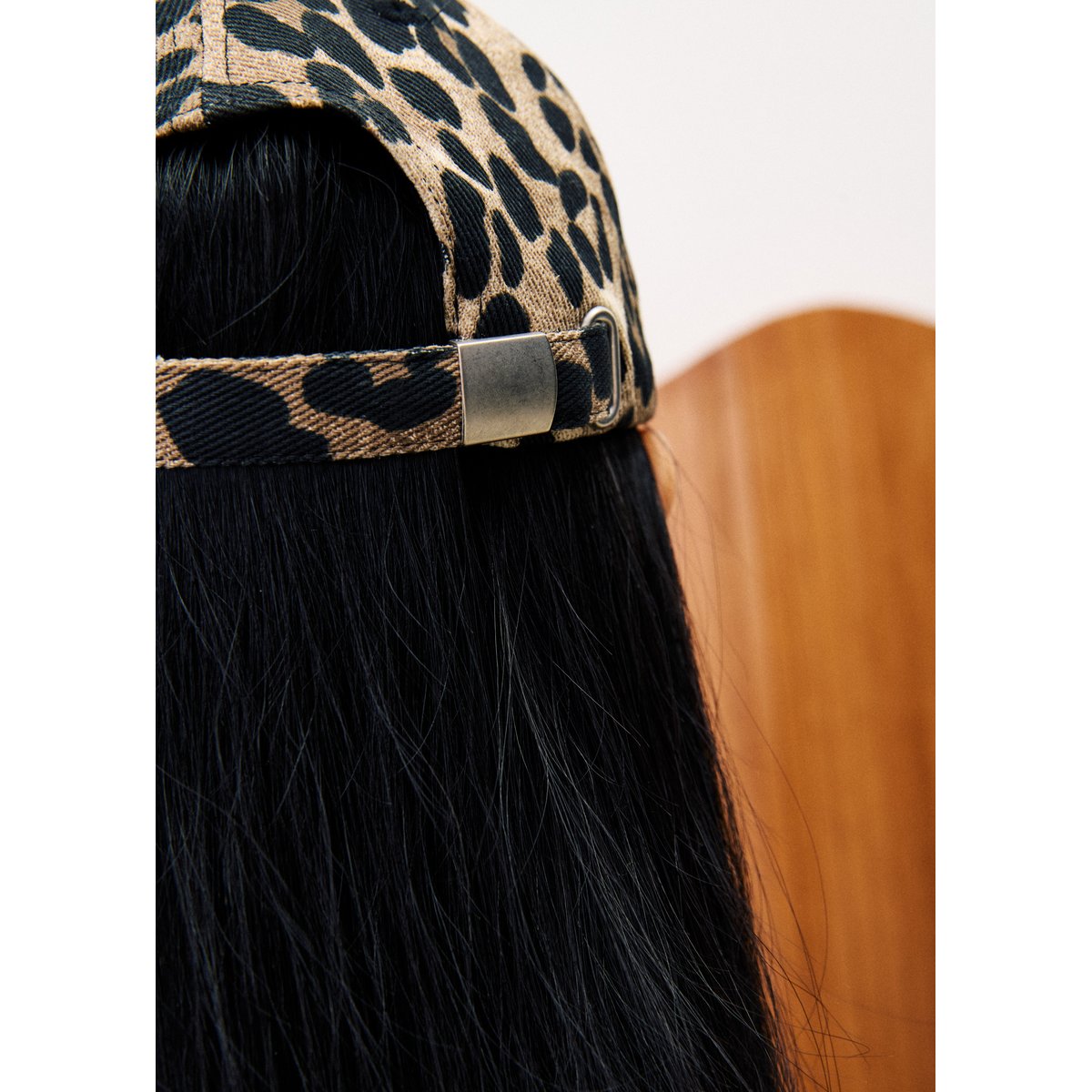 Casquette en coton à motif léopard BIZET leopard, FRNCH