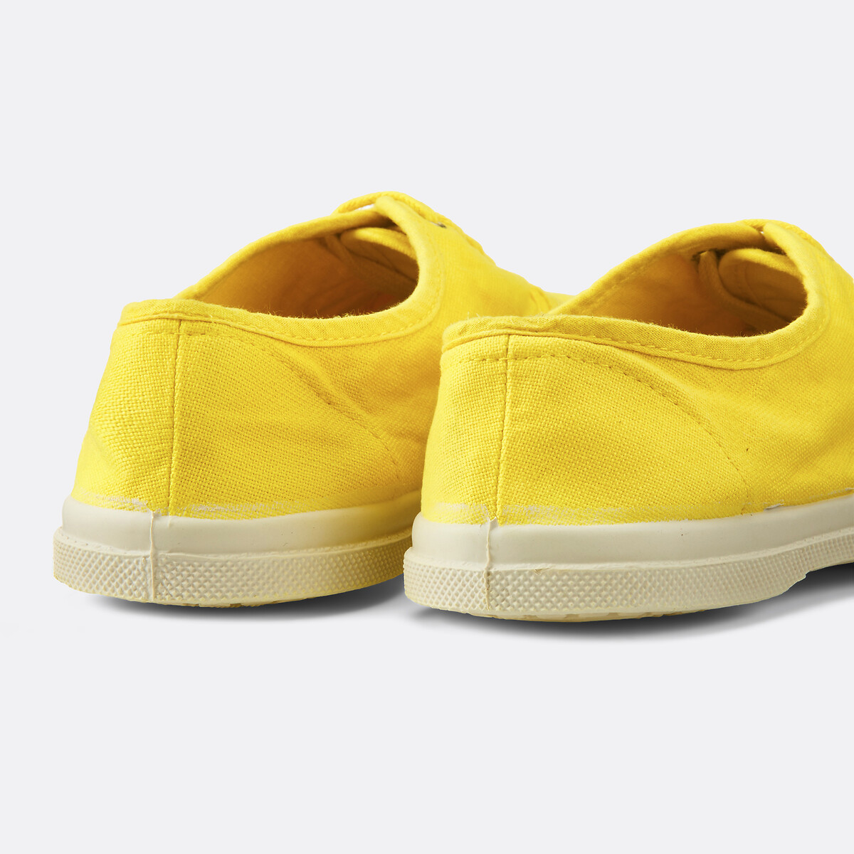 Tennis Lacci giallo vivo, BENSIMON