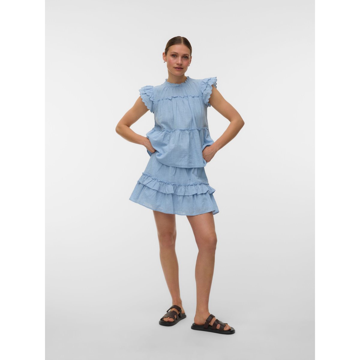 Jupe cashmere blue 1, VERO MODA
