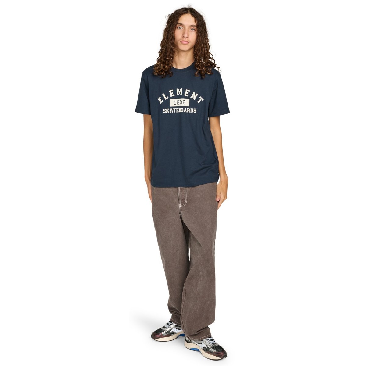 T-shirt à manches courtes HOME TEAM bleu eclipse navy, ELEMENT