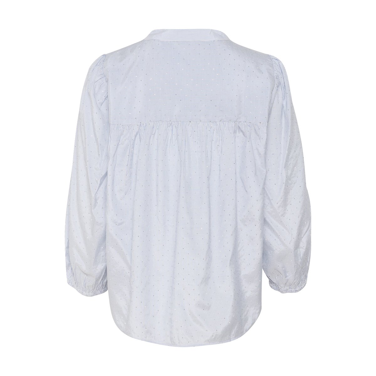 Blouse with long sleeve bleu/blanc rayures, KAFFE