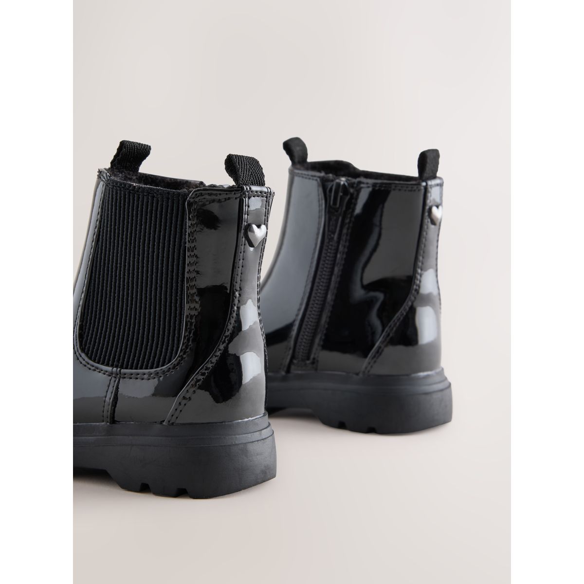 Bottines chelsea avec semelle épaisse noir, NEXT