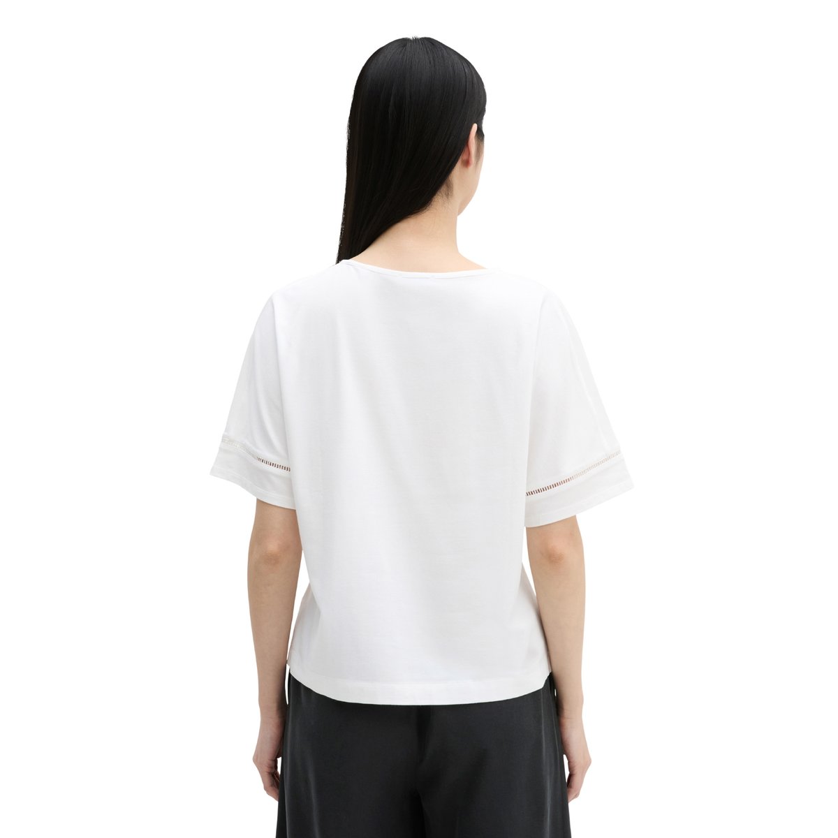 T-shirt relaxed avec TENCEL™ Modal blanc, MARC O'POLO