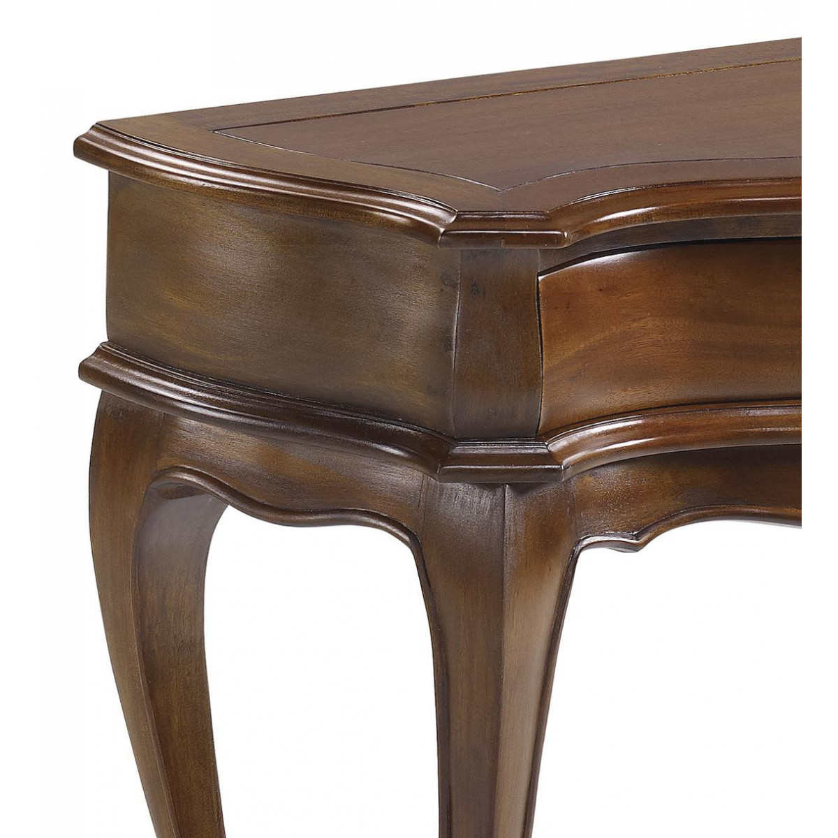 Console 1 tiroir bronze - HELVINIA marron, DECORATION D’AUTREFOIS