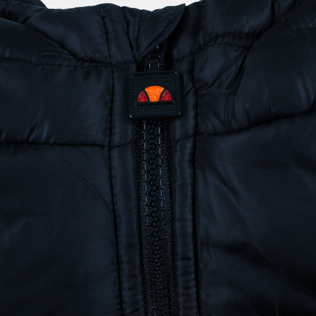 Doudoune matelassée zippée à capuche QUEST noir, ELLESSE