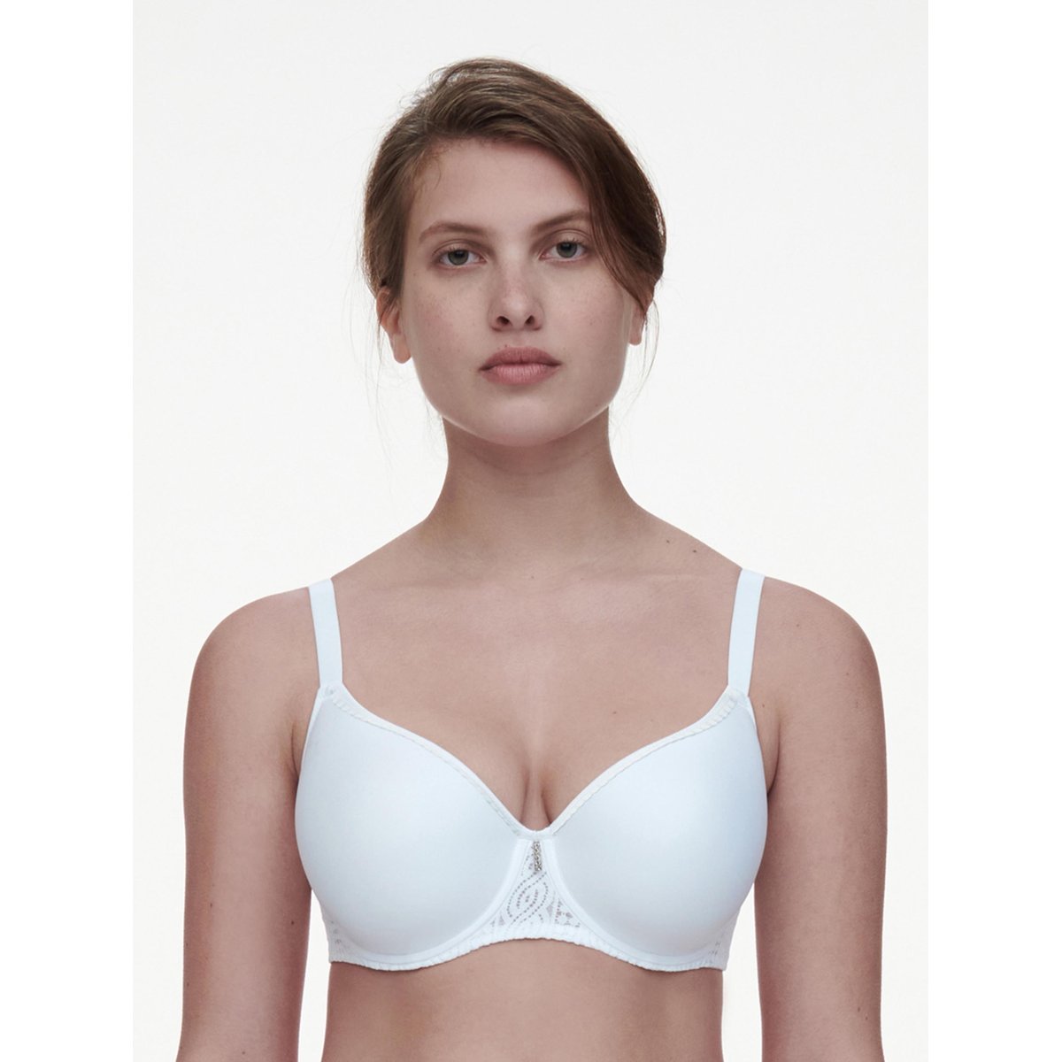 Soutien-gorge mémoire de forme très emboîtant EASY SUPPORT blanc, CHANTELLE