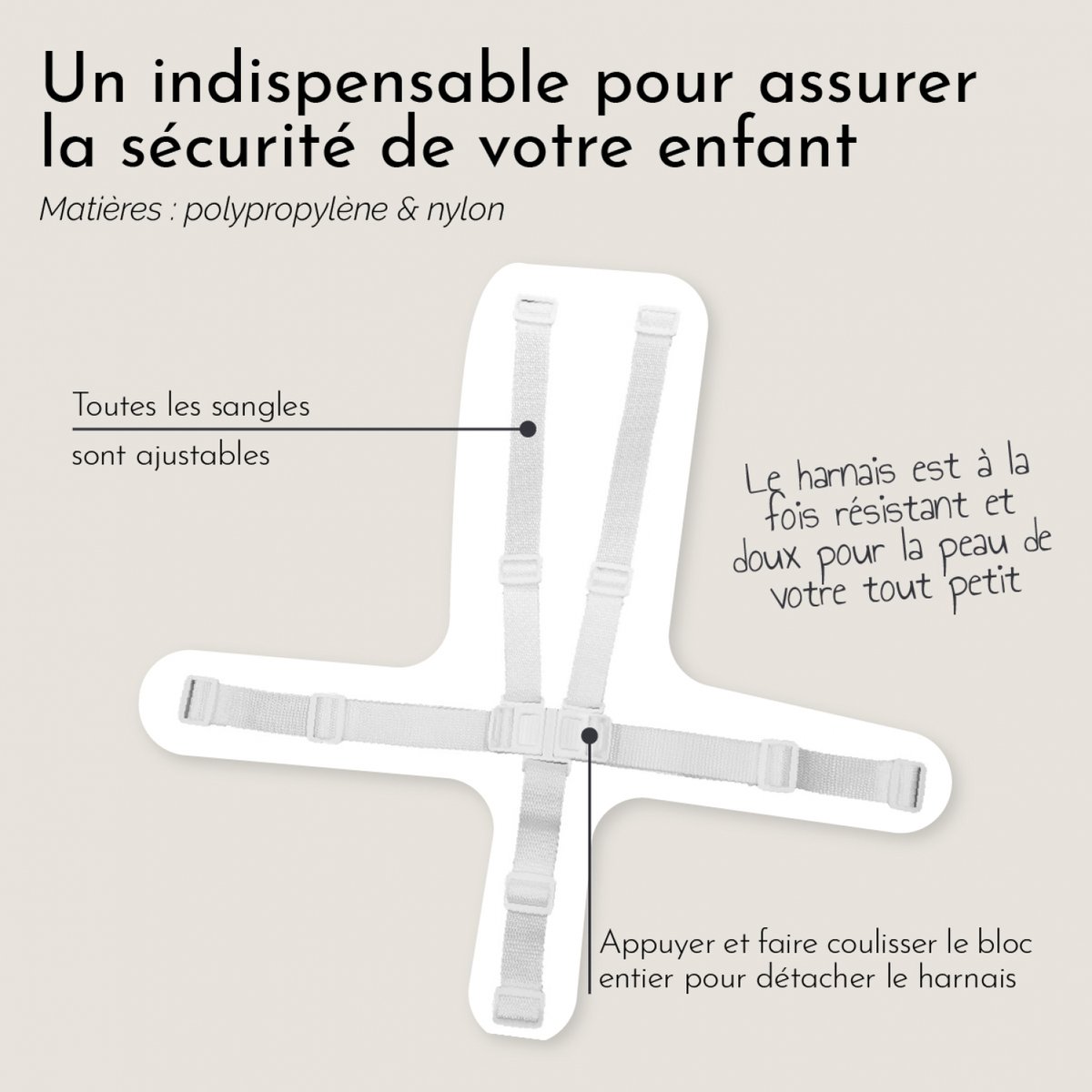 Chaise haute bébé pliable rouge, MONSIEUR BEBE