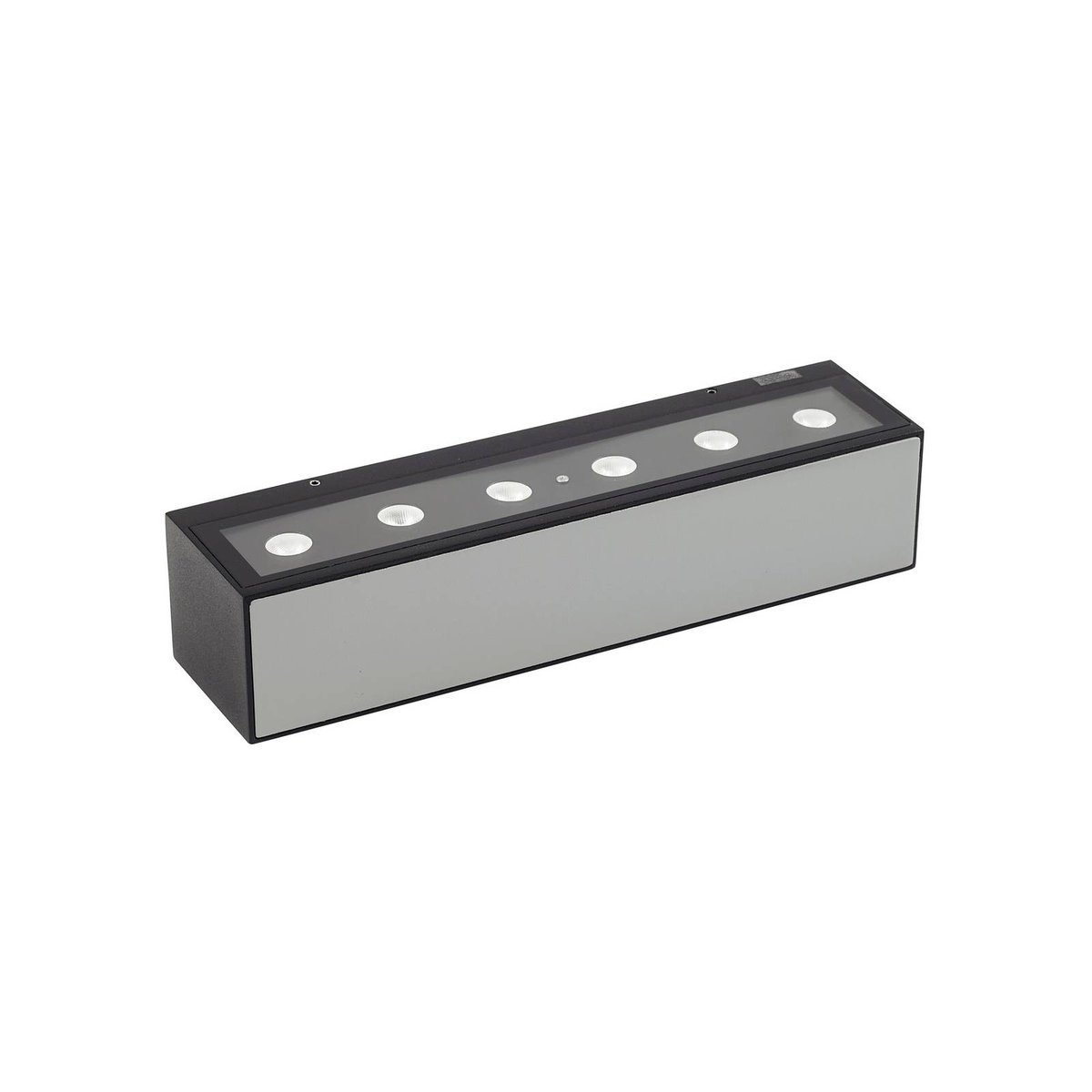 Applique extérieure en aluminium moderneLED noir, LUCANDE