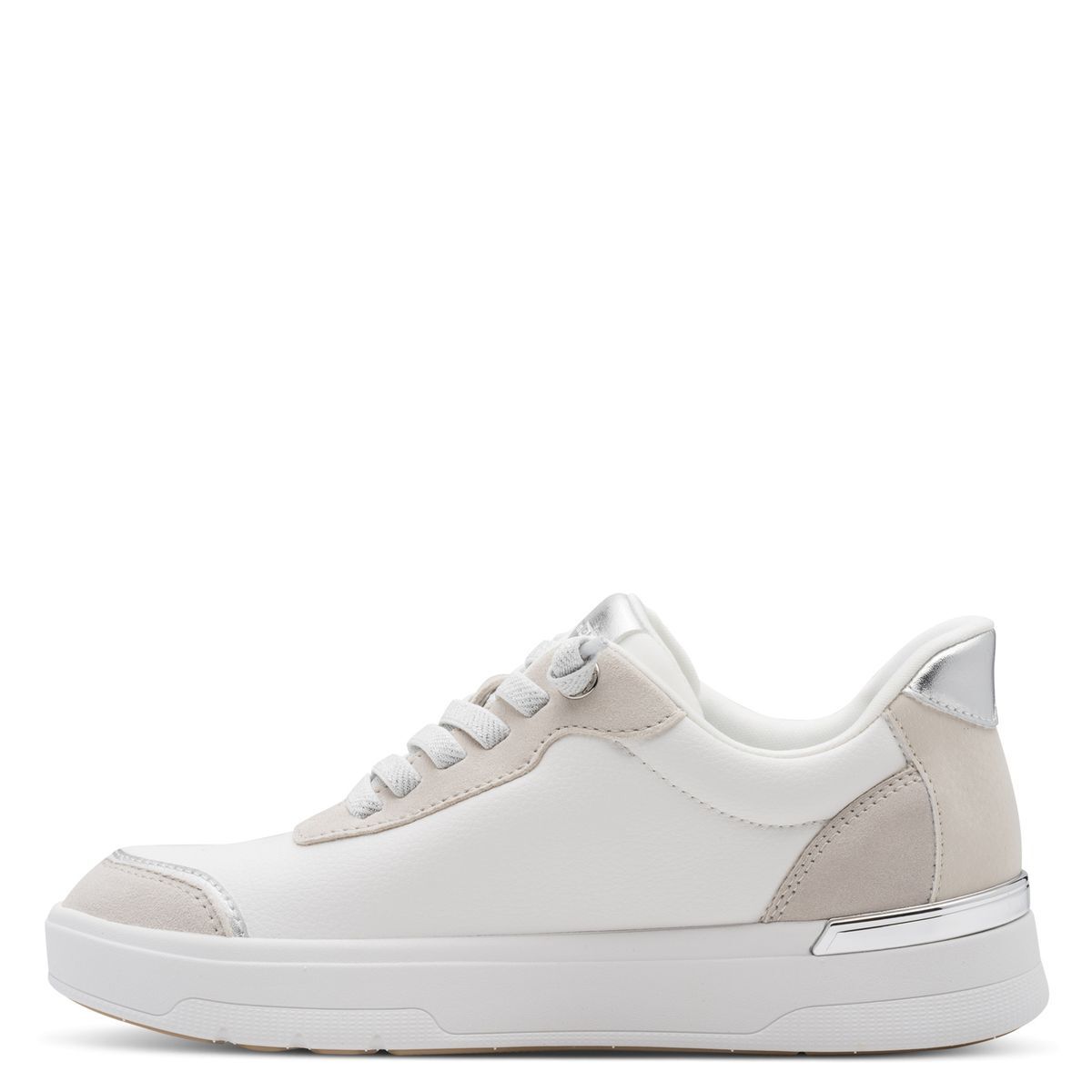 Basket femme blanc combiné, TAMARIS