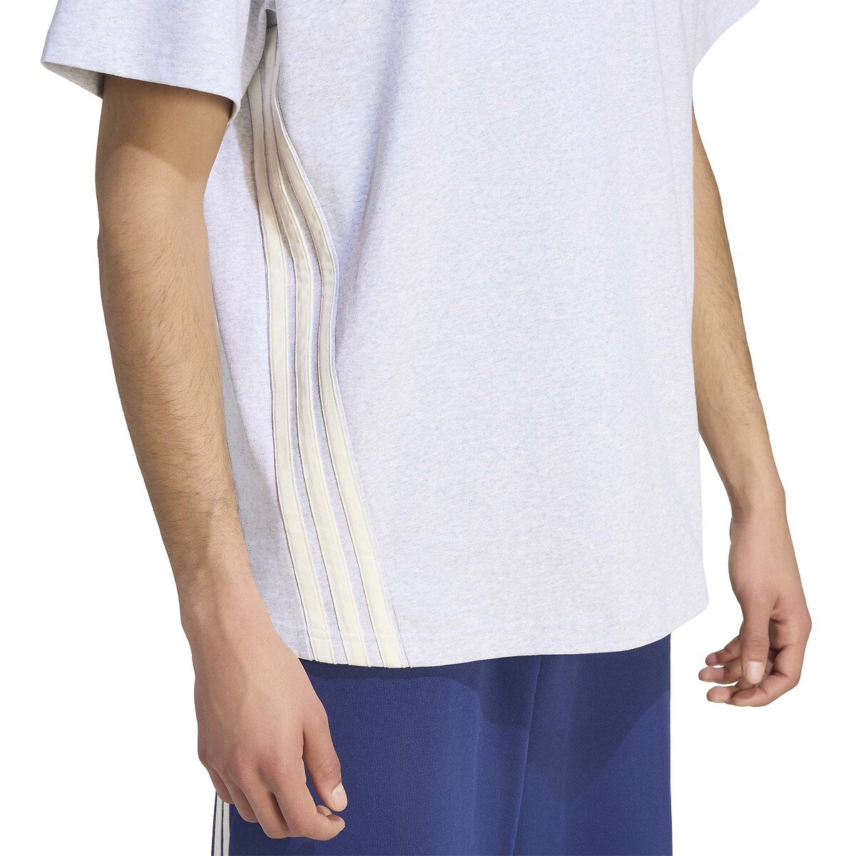 T-shirt manches courtes, FUTURE ICONS gris clair chiné, ADIDAS SPORTSWEAR