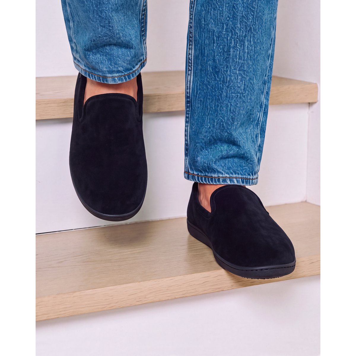 Chaussons Charentaises noir, ISOTONER