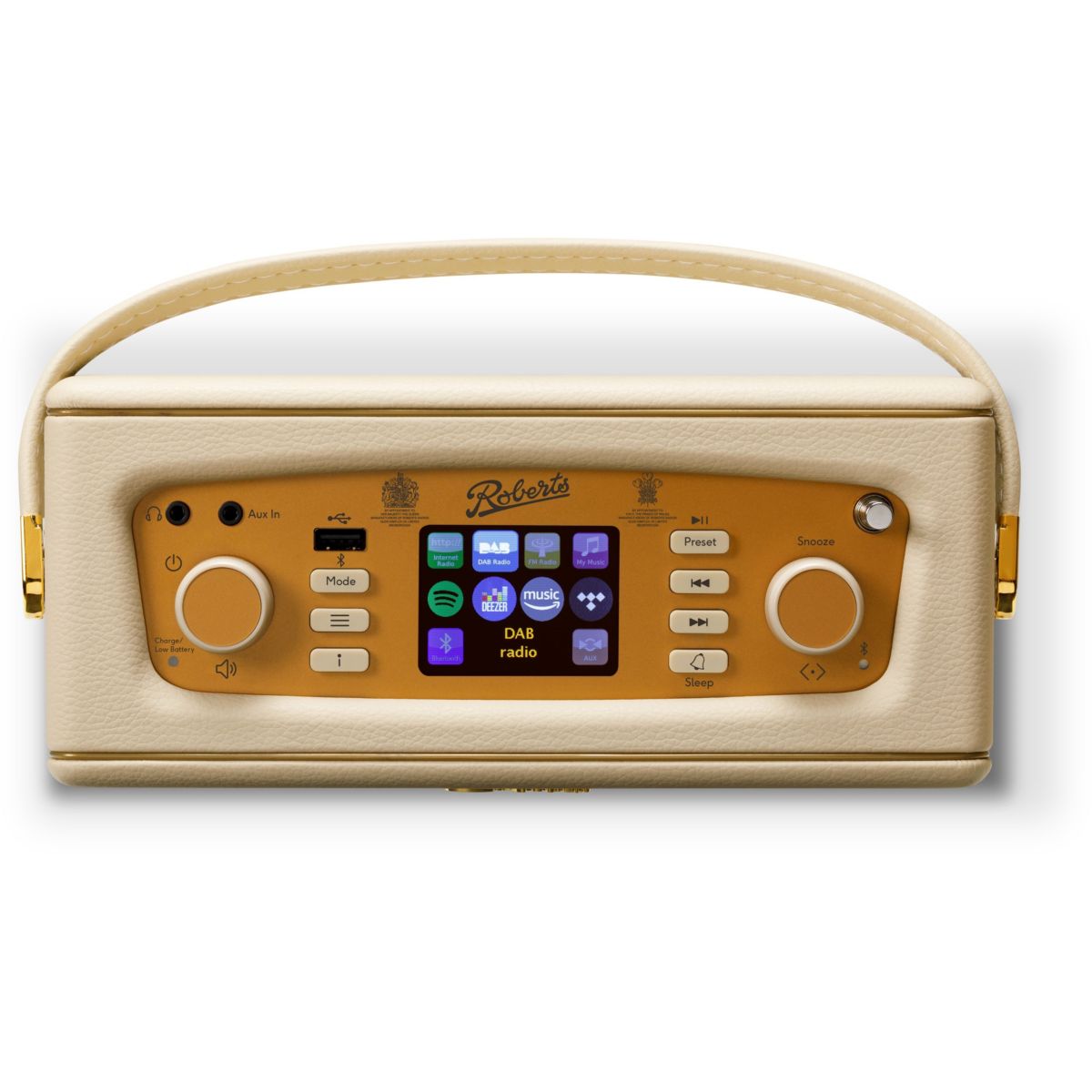 Radio internet REVIVAL ISTREAM3L CREME couleur unique, ROBERTS