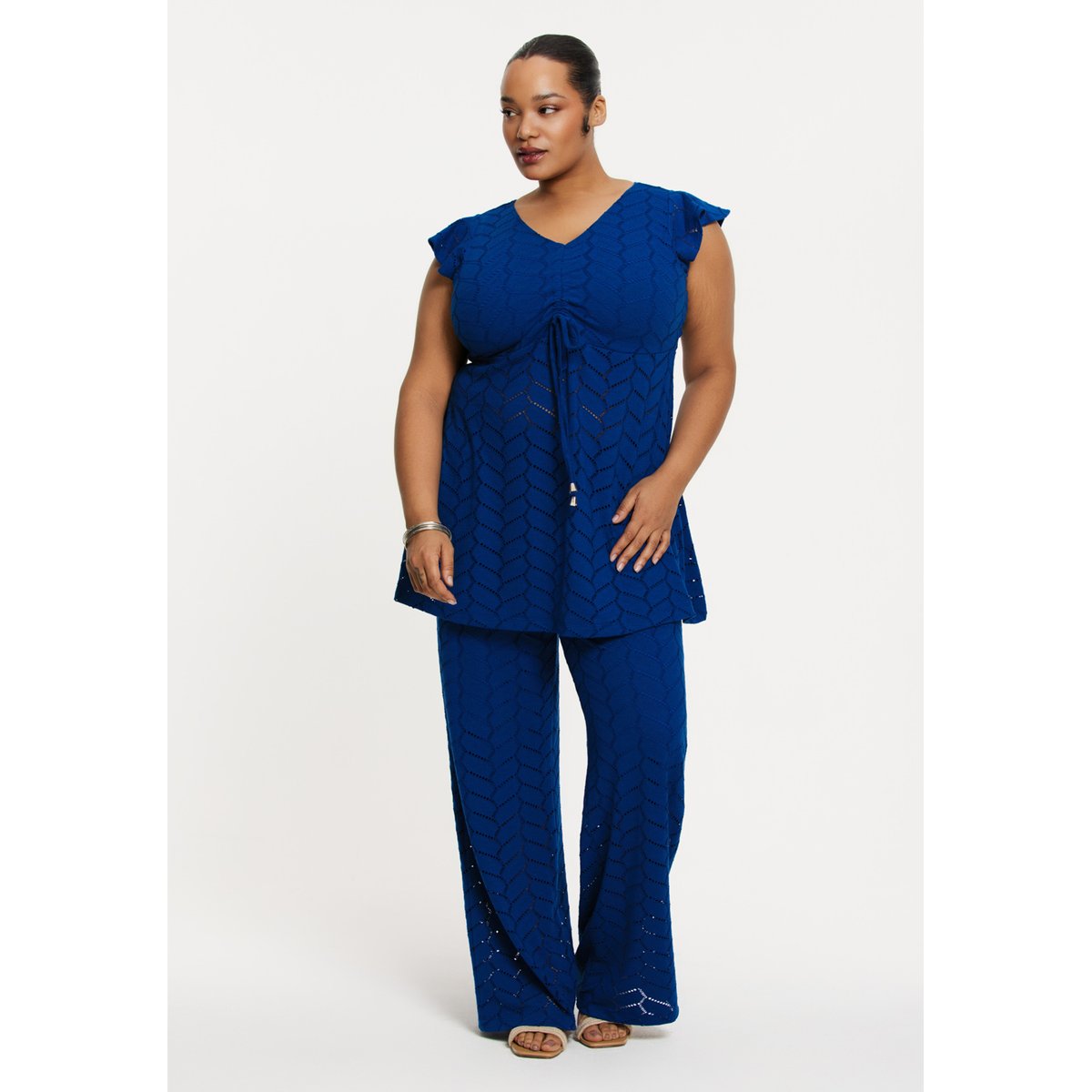Tunique sans manches indigo, YOEK