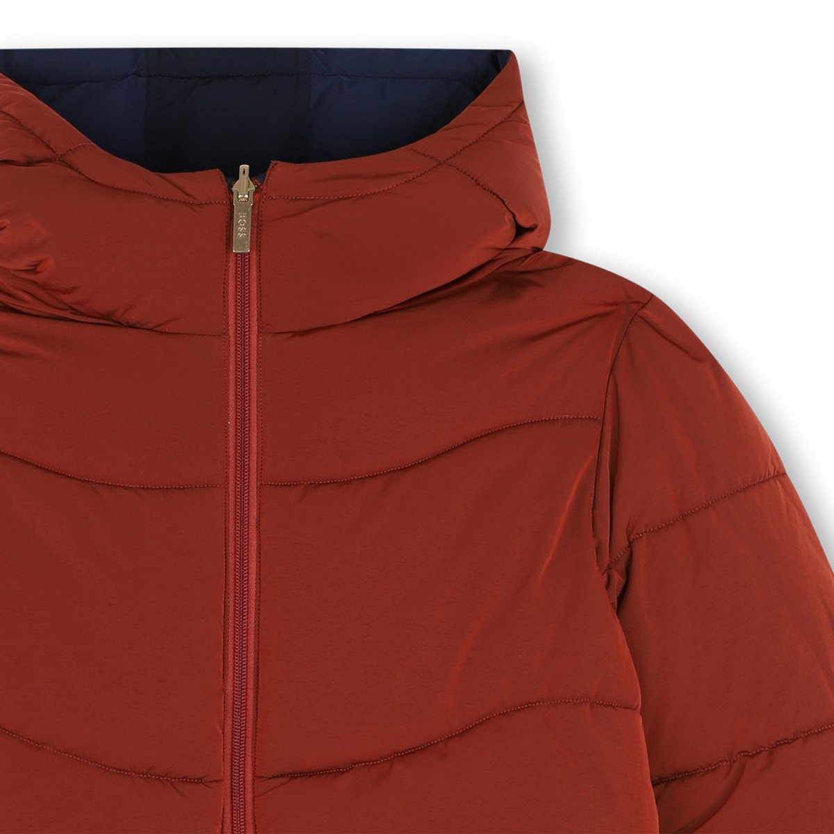 Doudoune réversible bleu cargo, BOSS KIDSWEAR