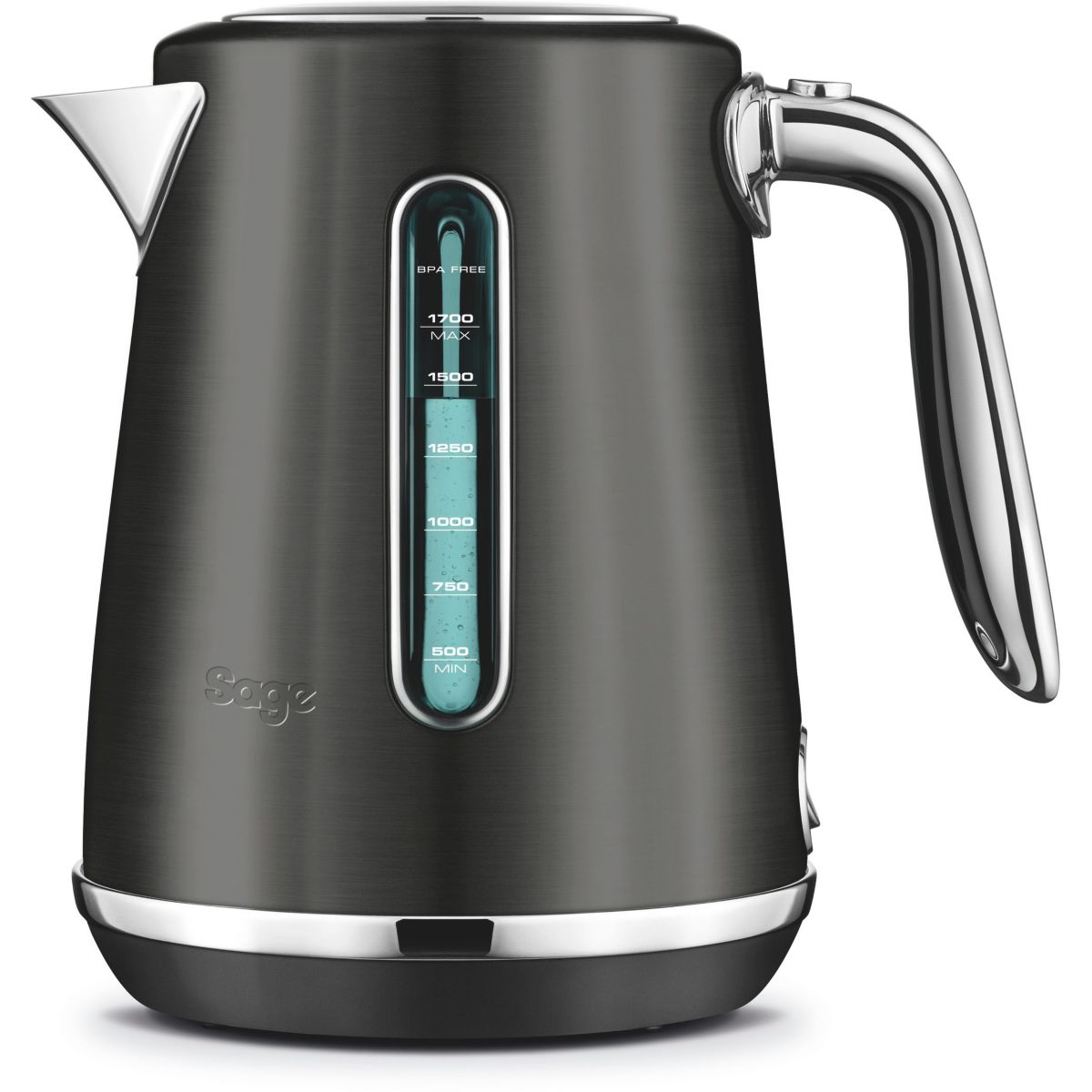 Bouilloire Soft Top Noir couleur unique, SAGE APPLIANCES