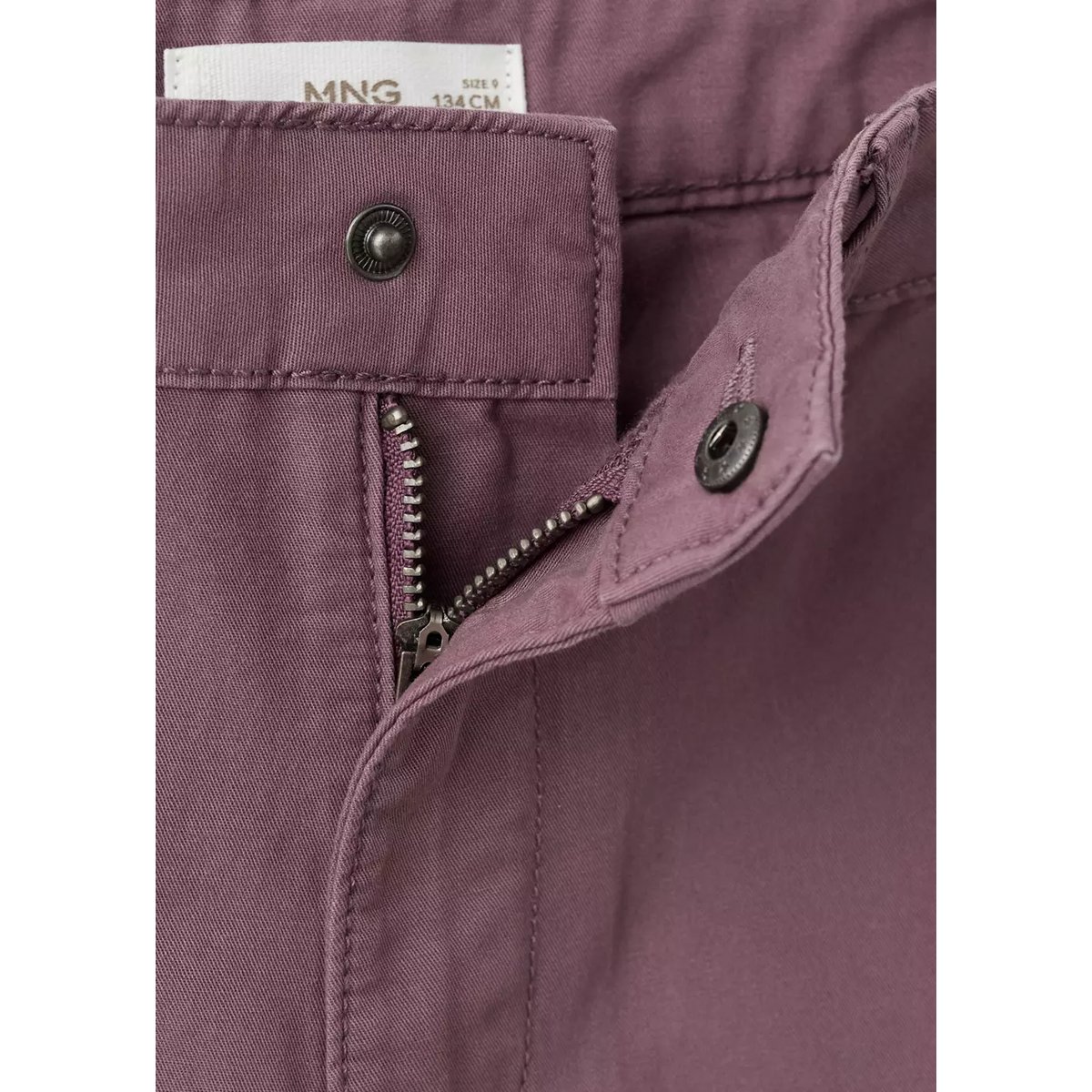 Pyjama court rayures jaune pastel, MANGO KIDS