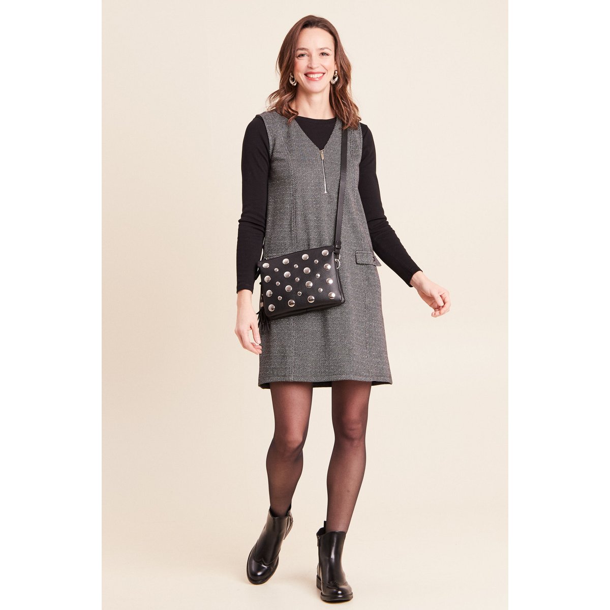 Robe chasuble gris, BREAL