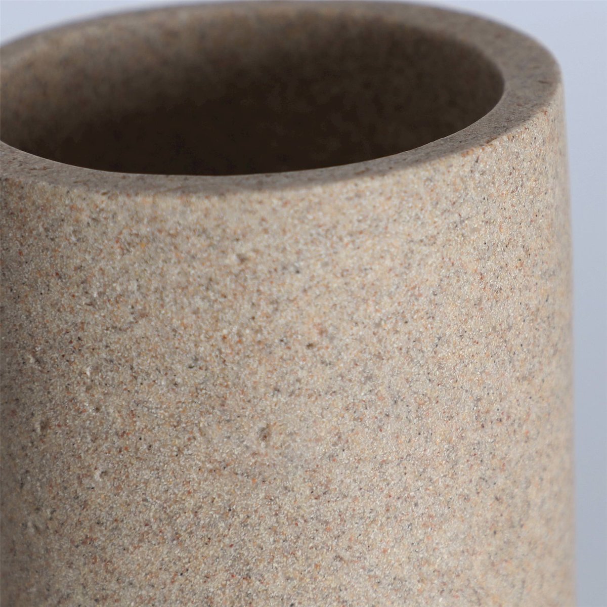 Vase décoratif contemporain à forme organique beige naturel contemporain, RECOLLECTION