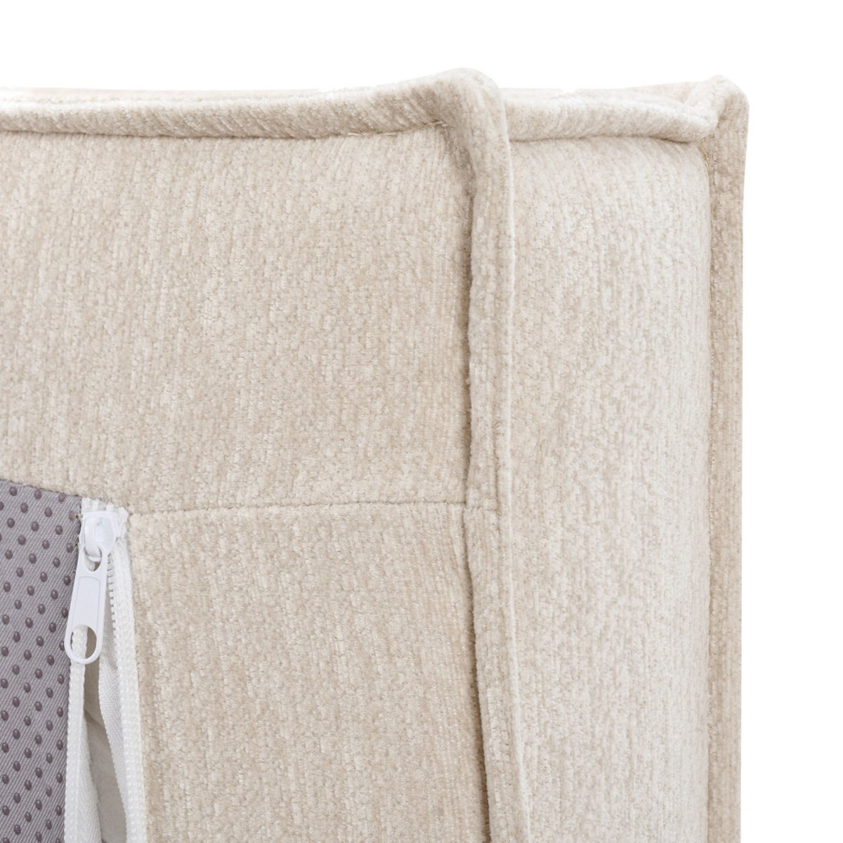 Tête de lit compressée en tissu L 160 cm- LILY beige, DRAWER
