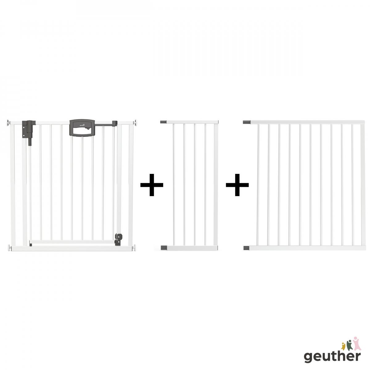 Barrière de porte à pression Easylock Plus métal184,5 cm 192,5 cm couleur unique, GEUTHER