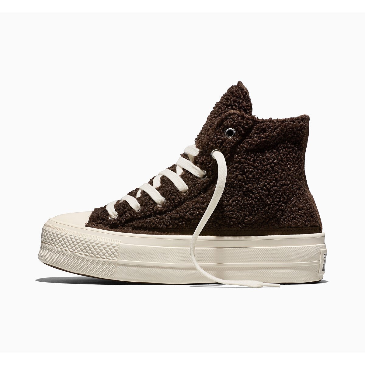 Baskets CHUCK TAYLOR ALL STAR LIFT HI WINTER WARM café, CONVERSE