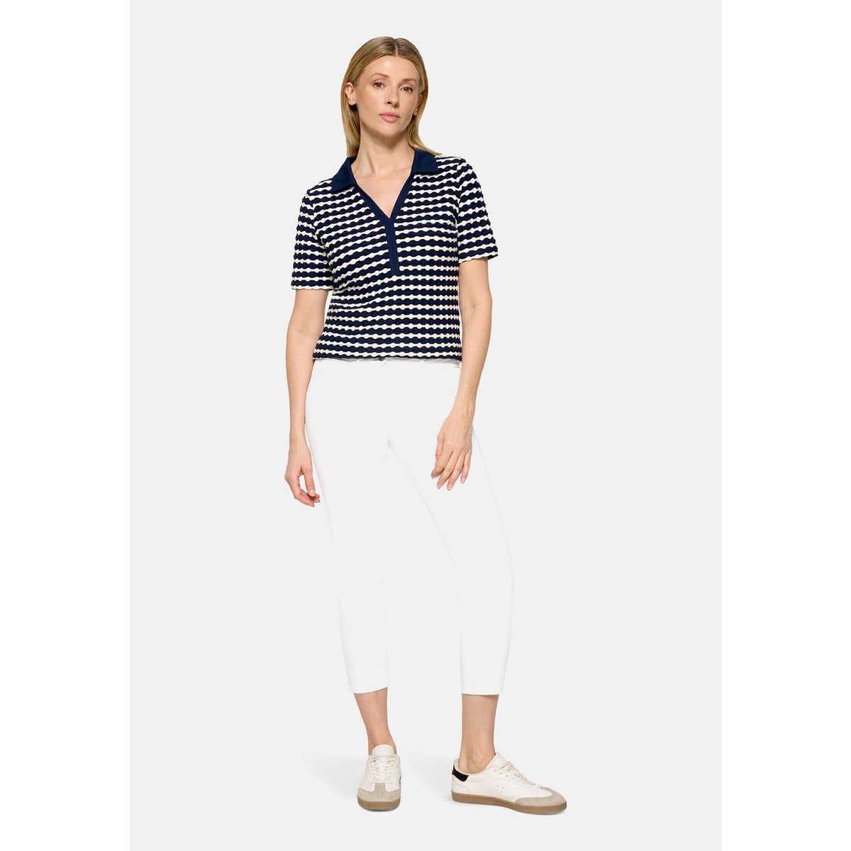 Pantalon d'été à poches plaquées blanc, BETTY BARCLAY