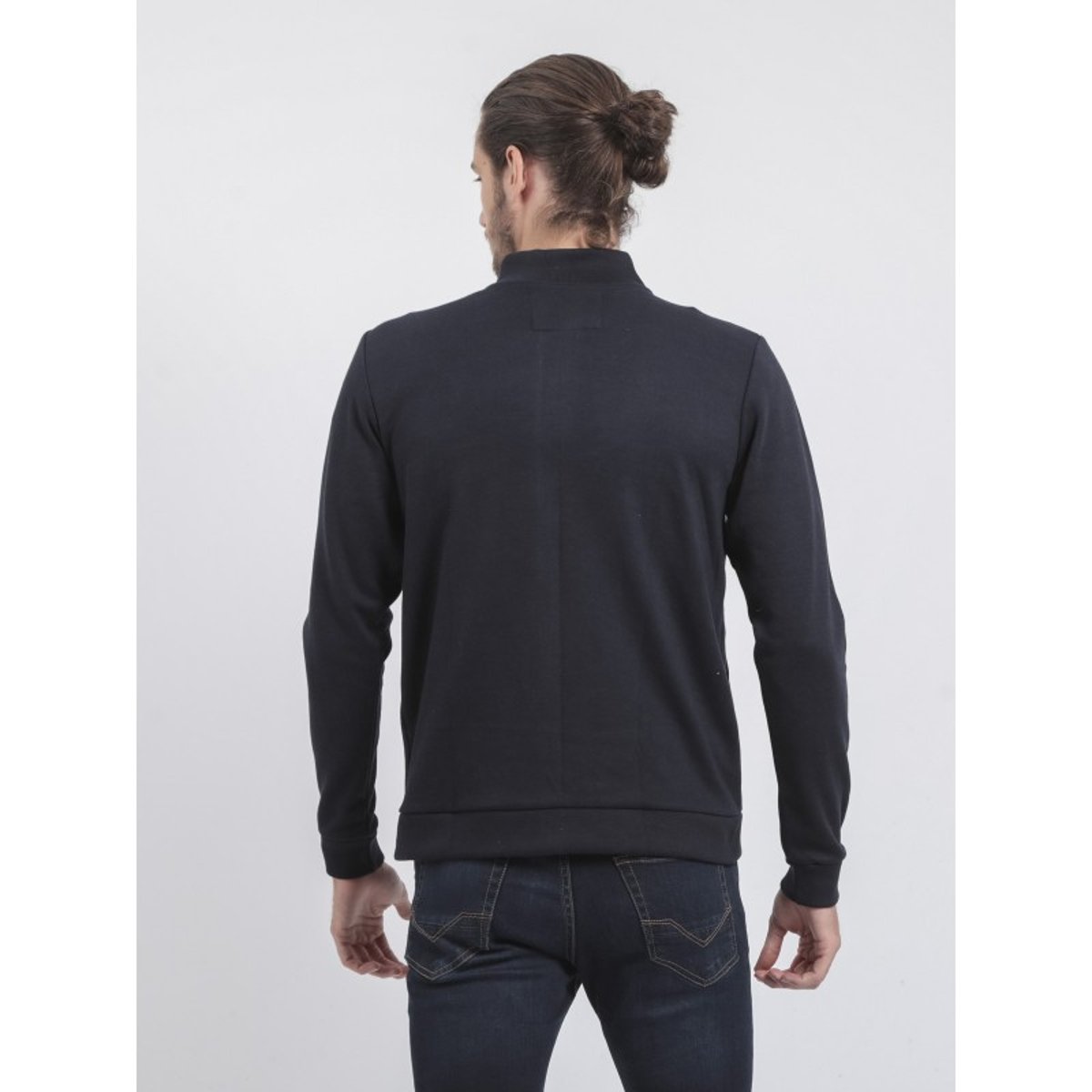 Gilet Zippé Col Montant Wits noir, RITCHIE