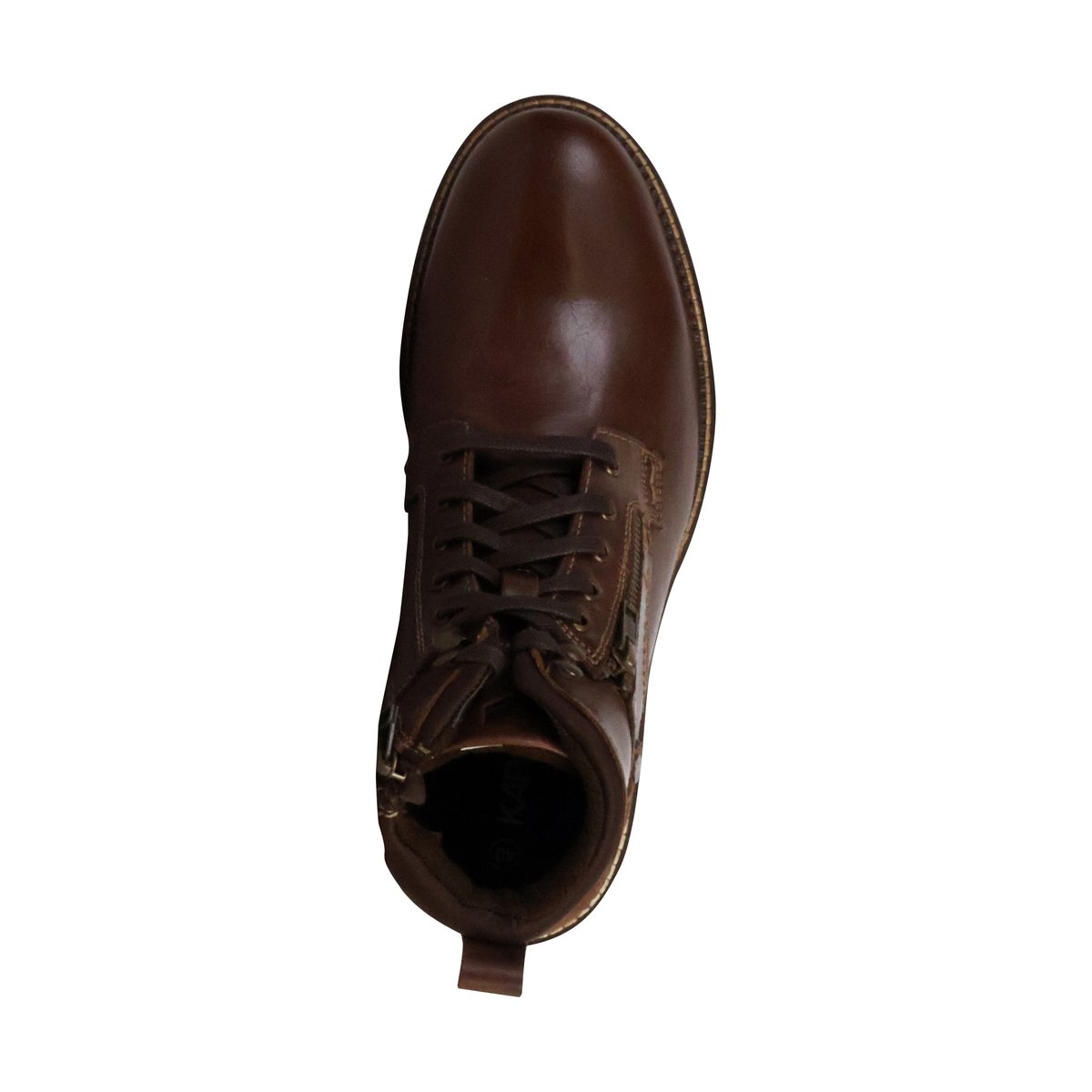 Bottines Cuir Gafino marron, KAPORAL