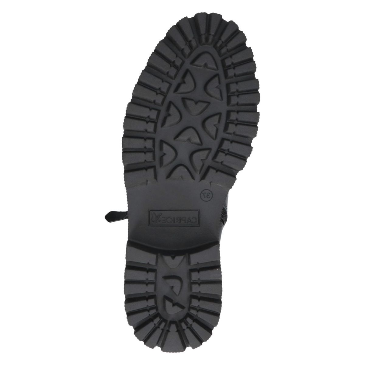 Bottine fourée noir nappa, CAPRICE