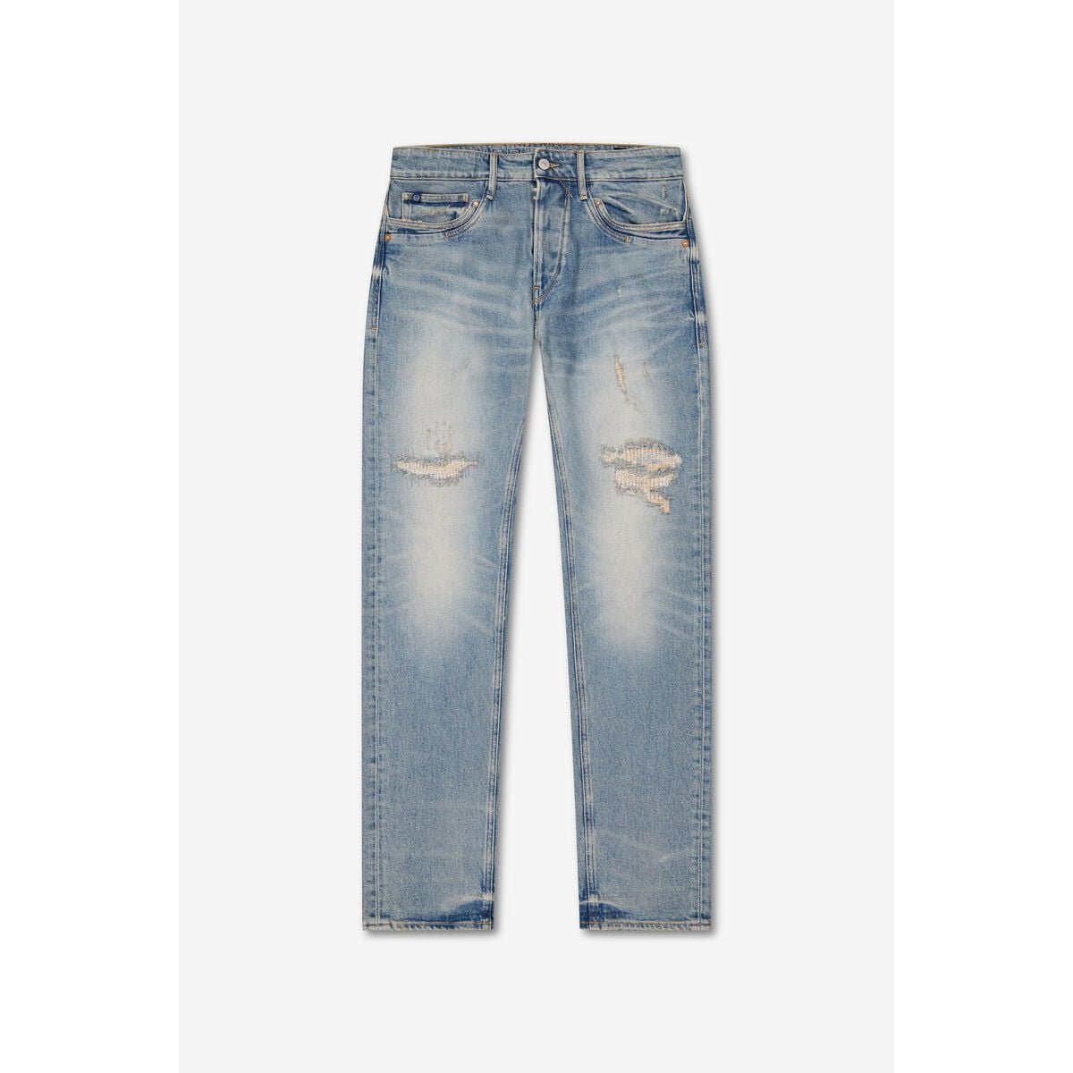 Jeans slim stretch 700/11, longueur 34 blue, LE TEMPS DES CERISES