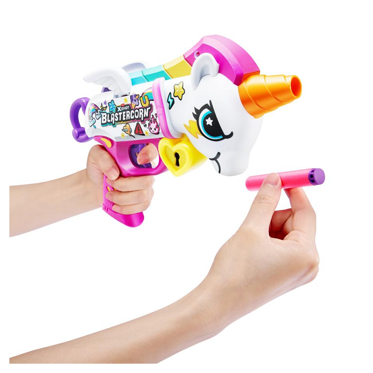 Xshot blastercorn heartbreaker multicolore, ZURU