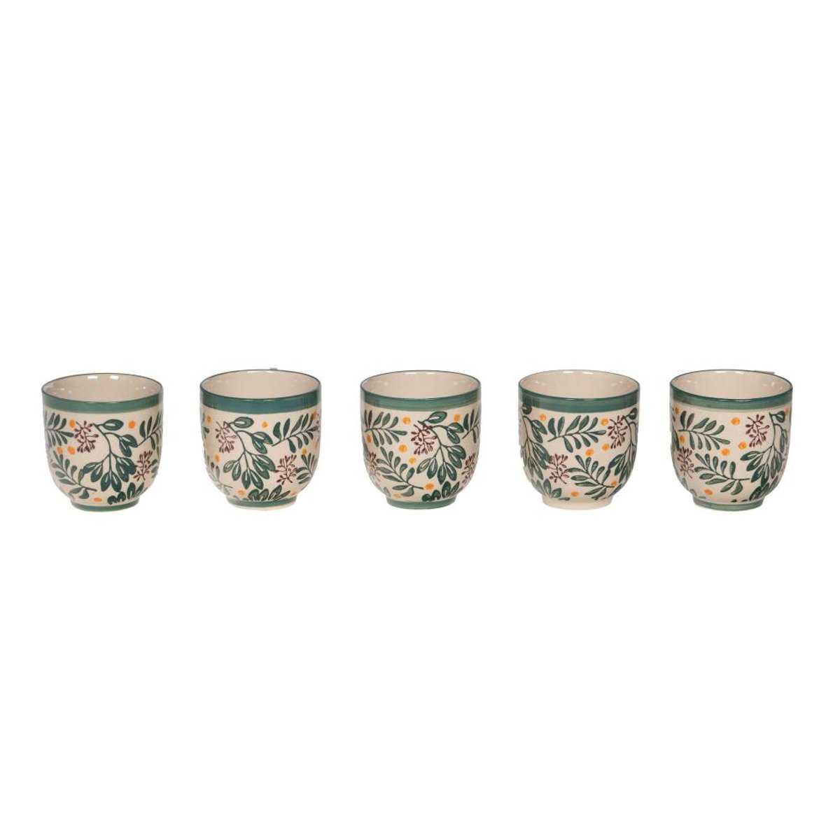 Coffret de 4 tasses expresso Lina - LINA crème / ivoire, AMADEUS